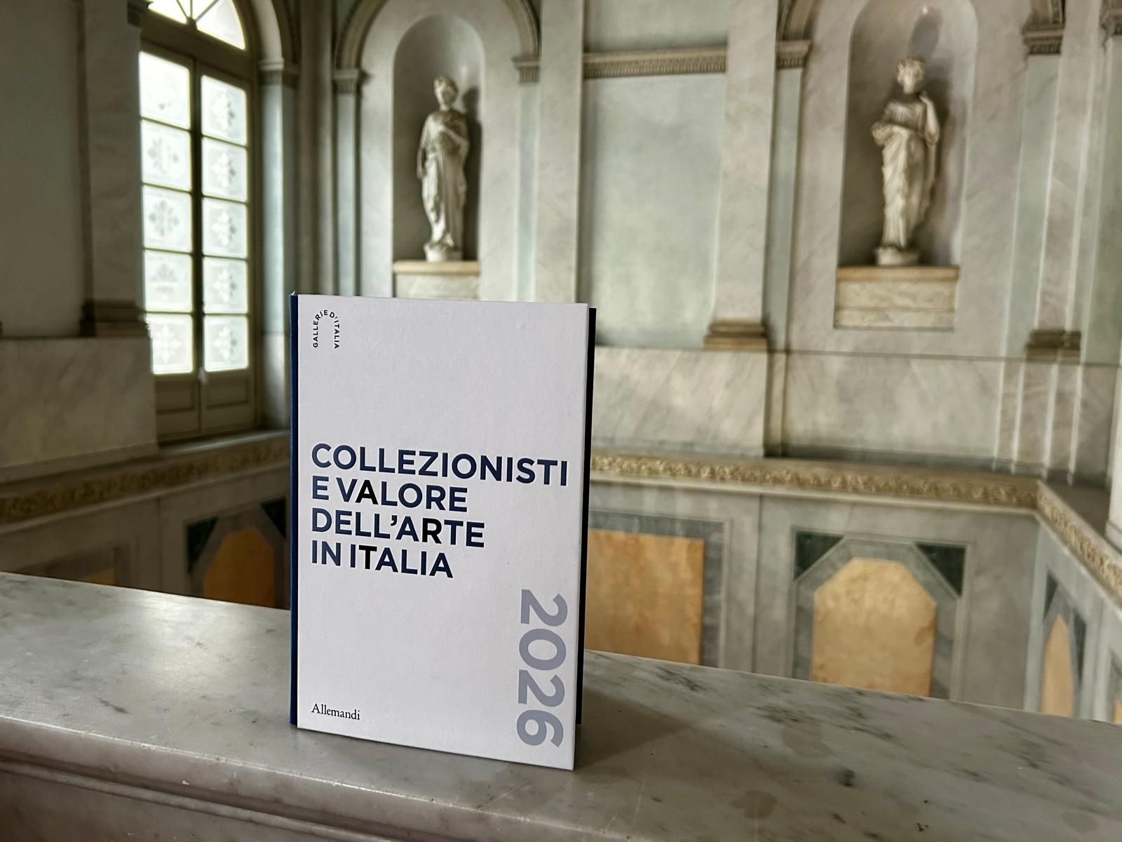 Copertina del volume "I collezionisti e il valore dell'arte in Italia 2026"