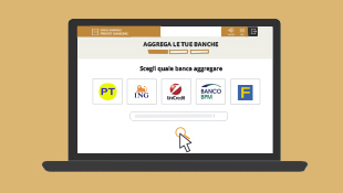 Schermata scegli la banca.
