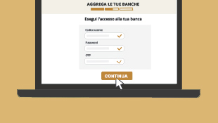 Schermata inserimento credenziali.