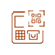 Icon representing cardless withdrawals.